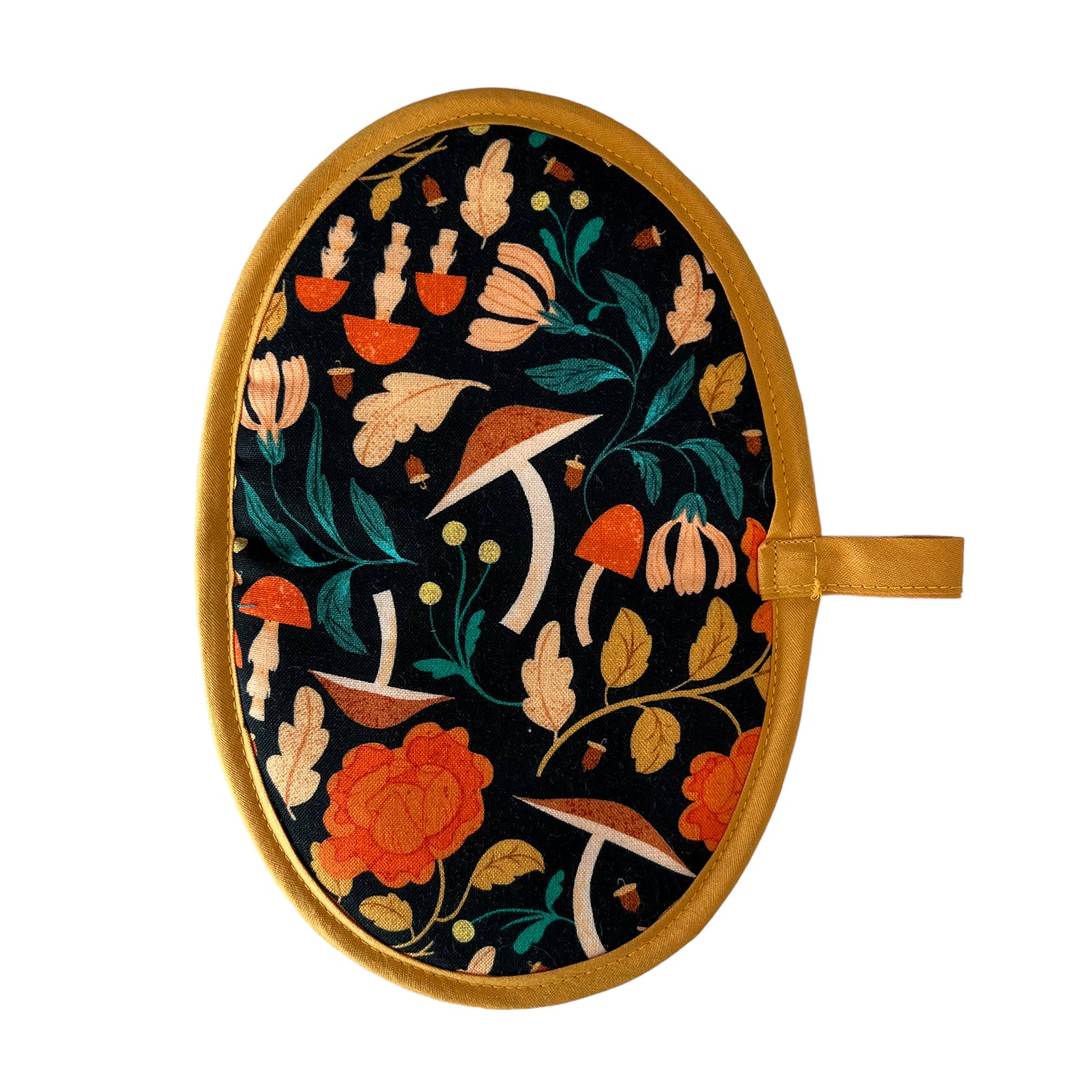 Mushroom Flora Mini Pincher Oven Mitt