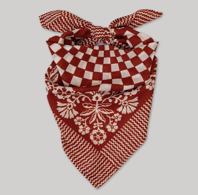 Sundial Bandana - Chili