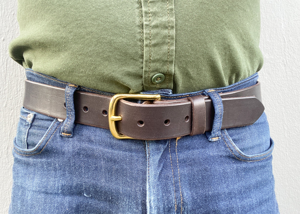 1.5" Leather Belt