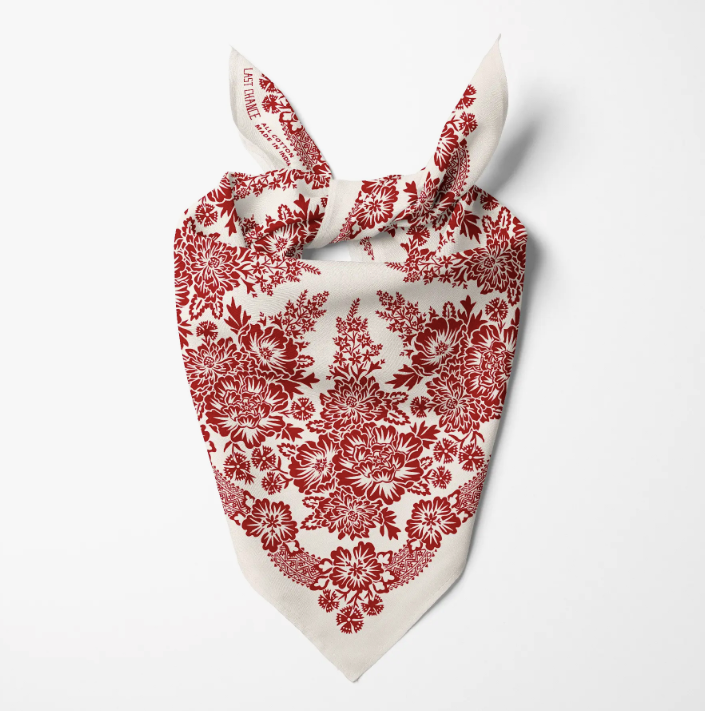 Blossom Bandana - Sand