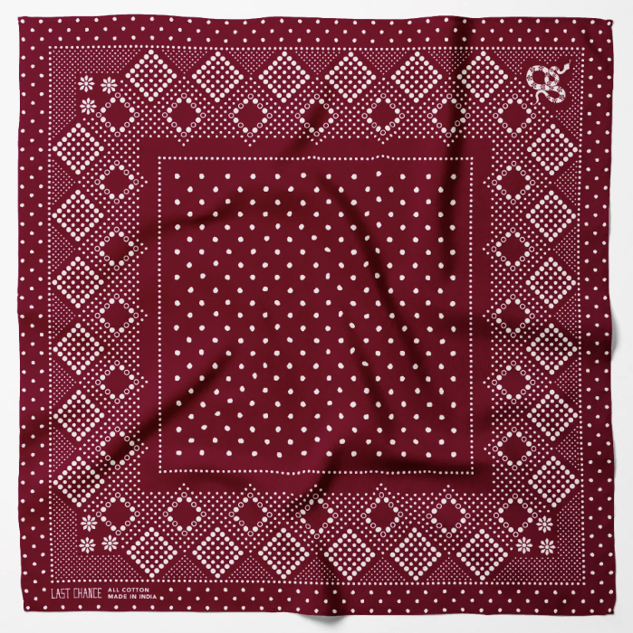 Daisy Bandana - Sangria