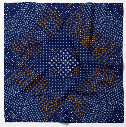 Starry Bandana - Navy