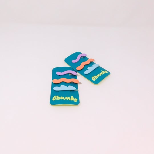 Mini Waves Barrette Pack