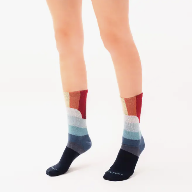 Sunset Lover Crew Sock