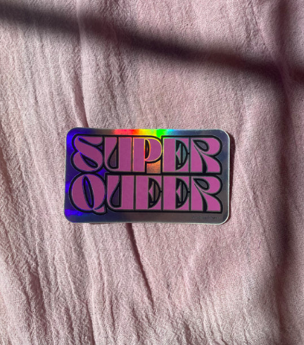 Super Queer Sticker