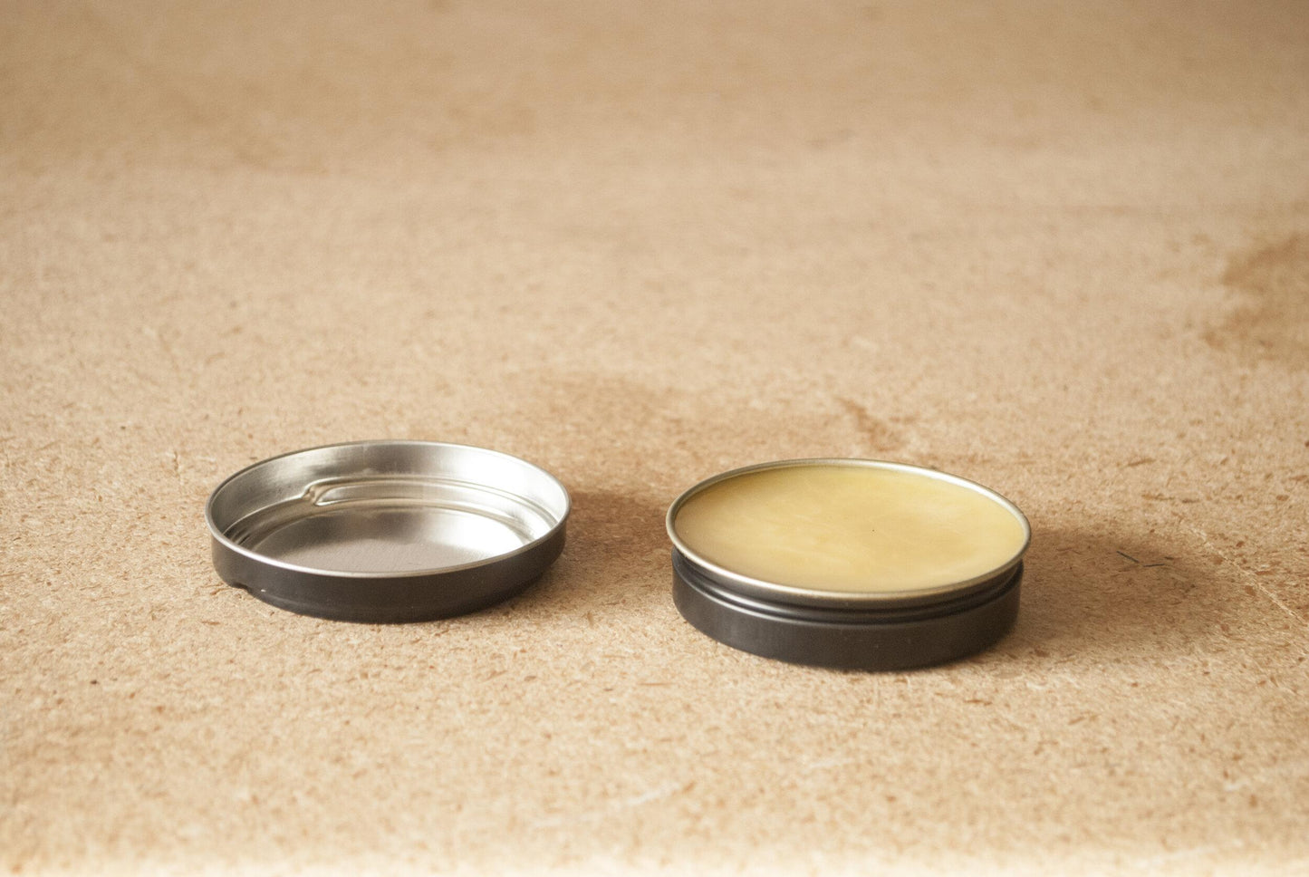 Open Canvas Wax tin.