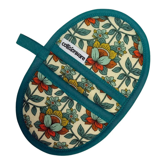 Cottage Bloom Mini Pincher Oven Mitt