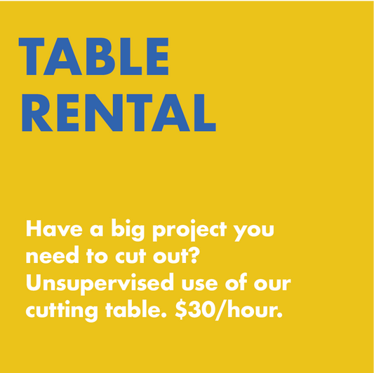 Table Rental