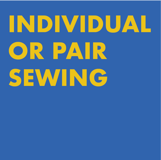 Individual or Pair Sewing Instruction