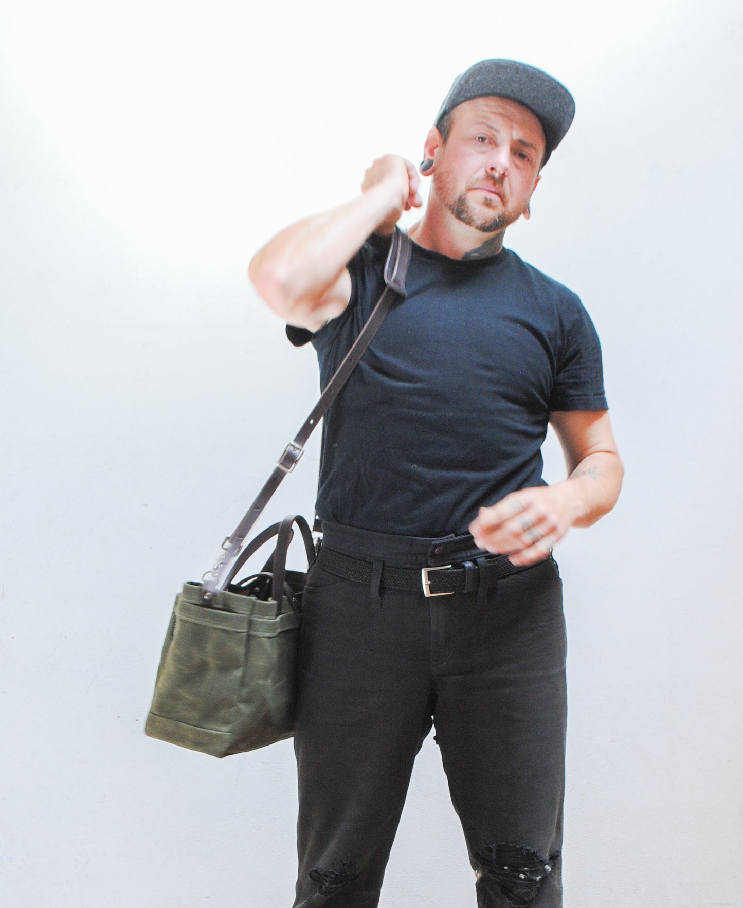 Waxed Canvas Tool Bag