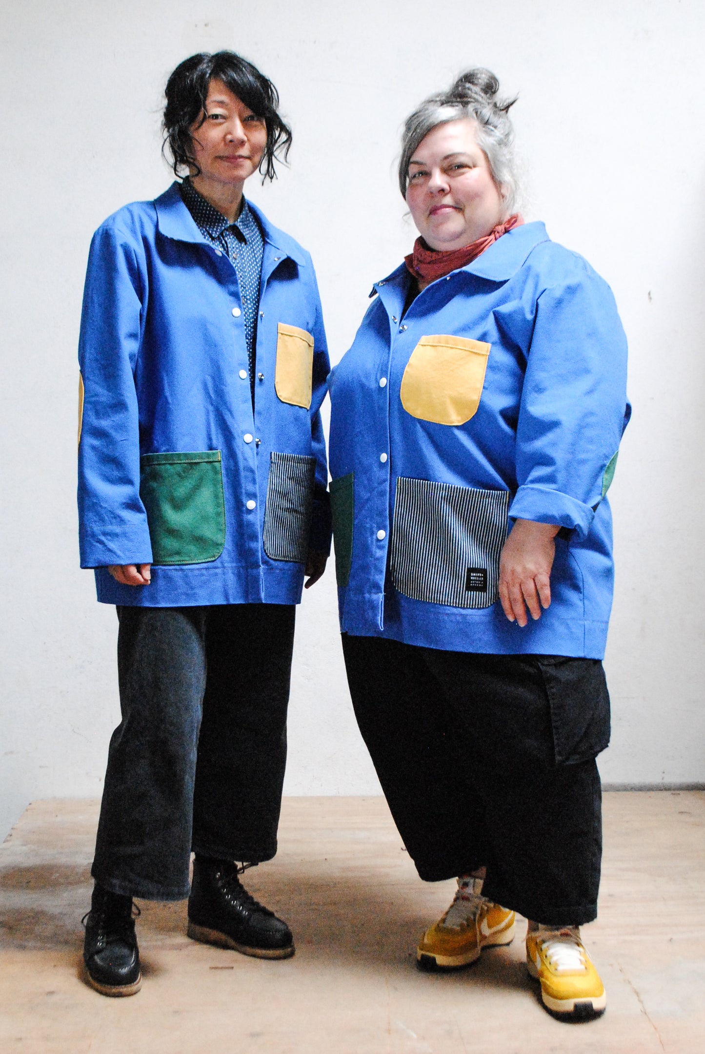 Organic Canvas Colorblock Jacket