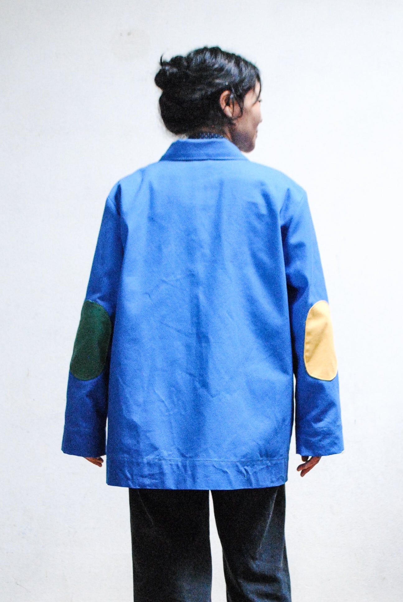 Organic Canvas Colorblock Jacket