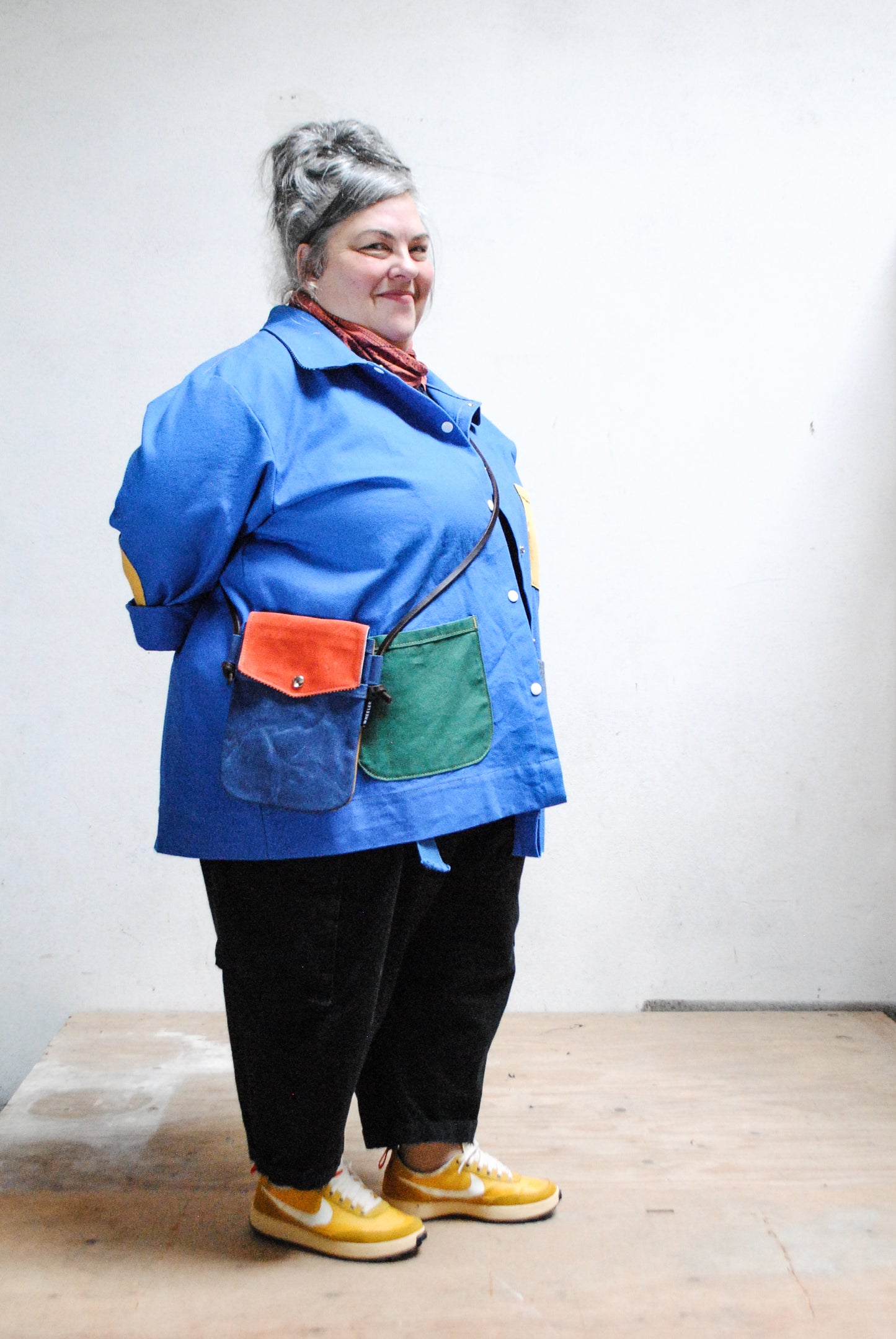 Colorblock Simple Crossbody