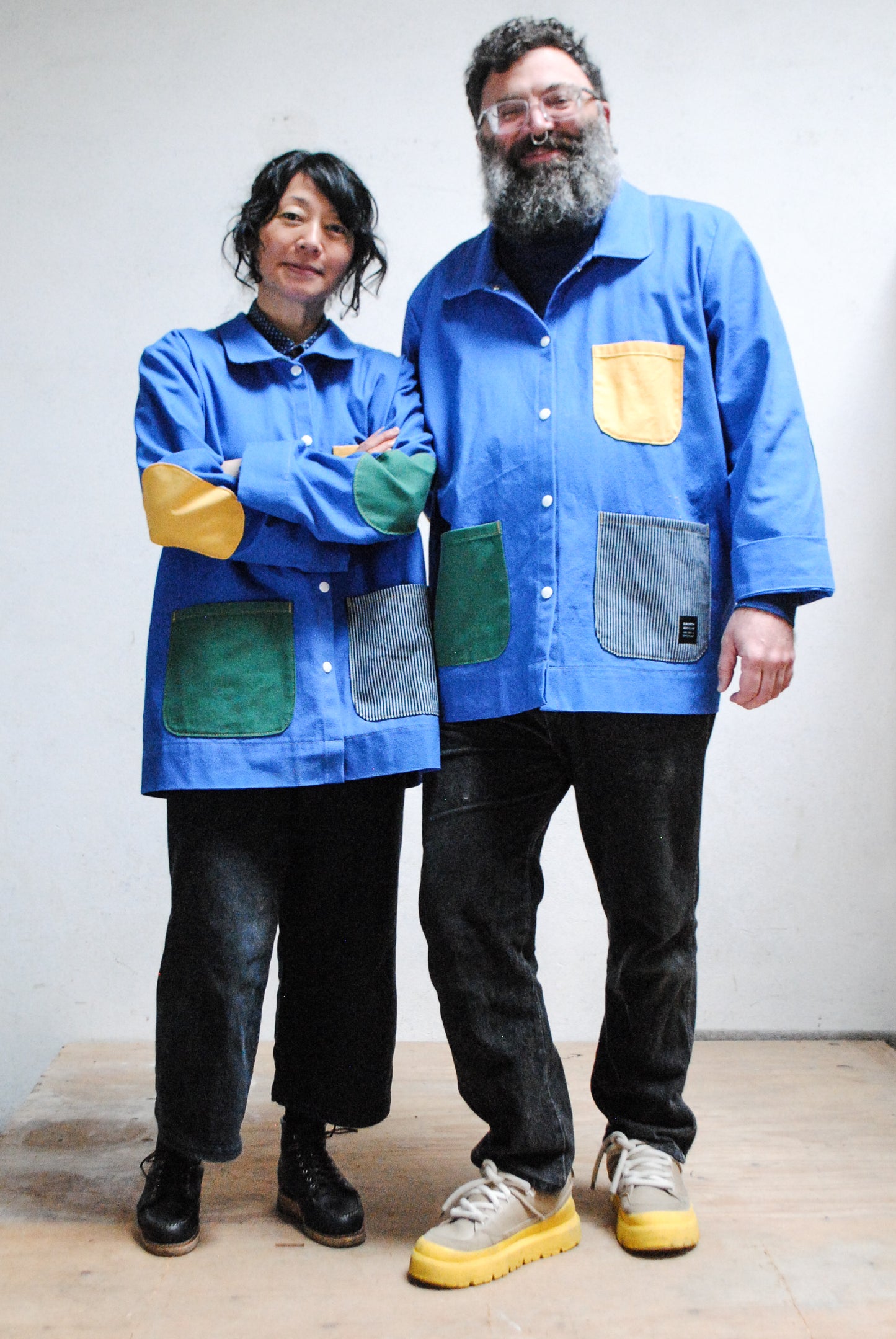 Organic Canvas Colorblock Jacket