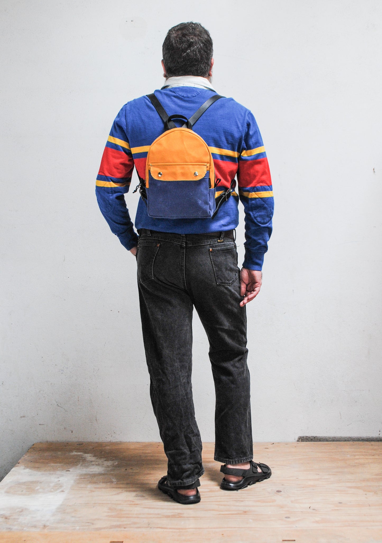 Waxed Canvas Zip Top Backpack – Shift + Wheeler
