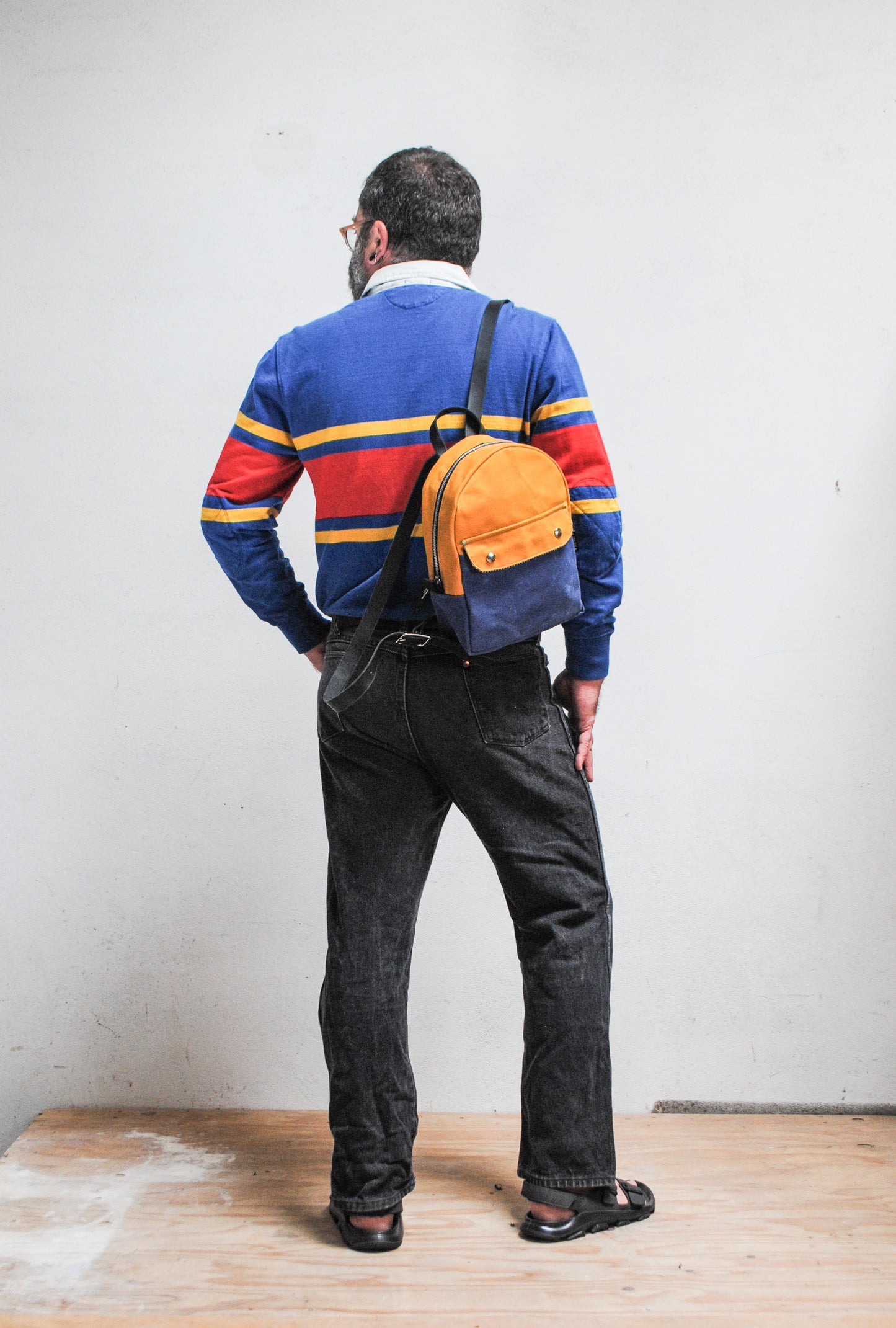 Waxed Canvas Mini Backpack Preorder