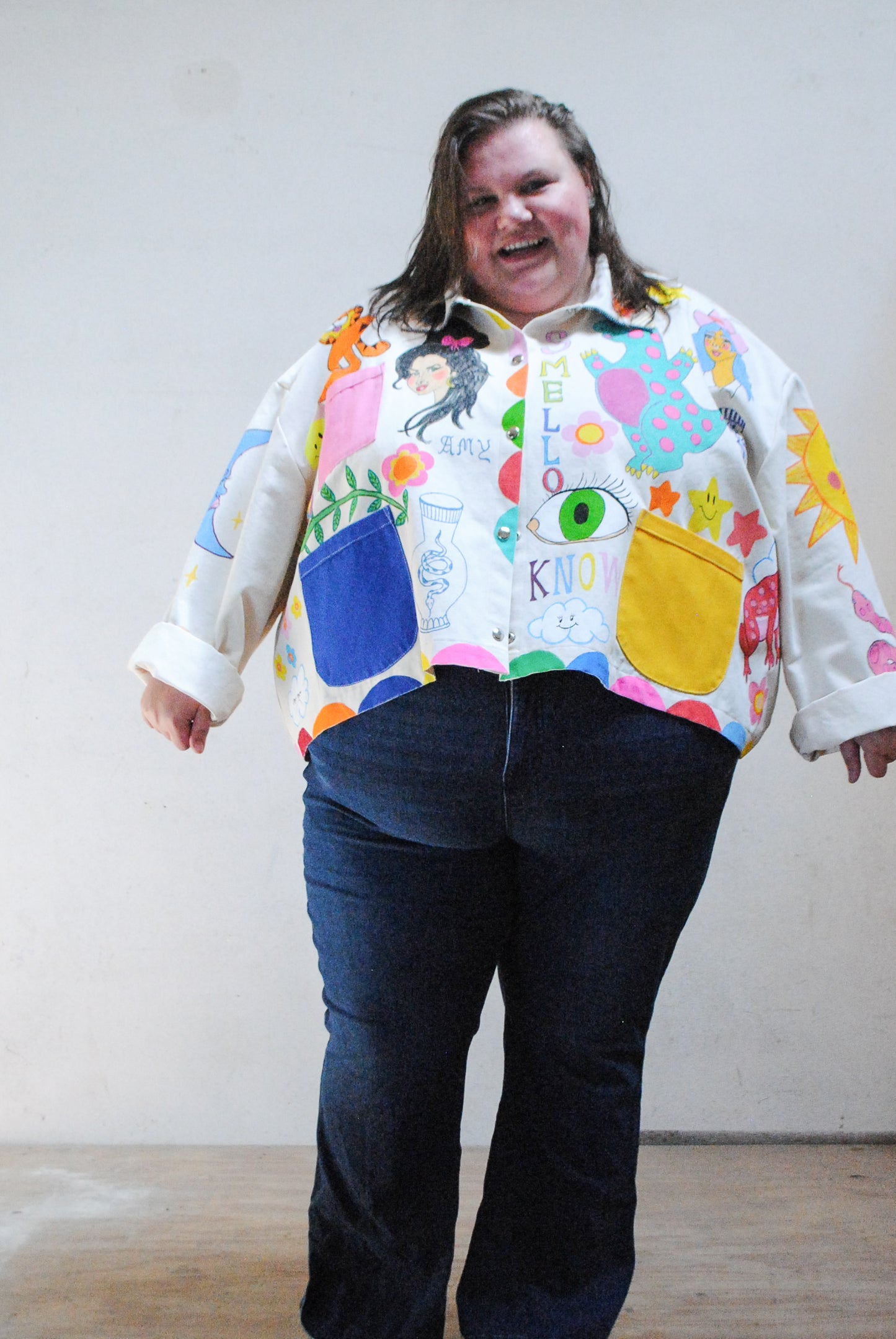 Chore Coat Collaboration with Artist Molly Schulps 4XL / 5XL