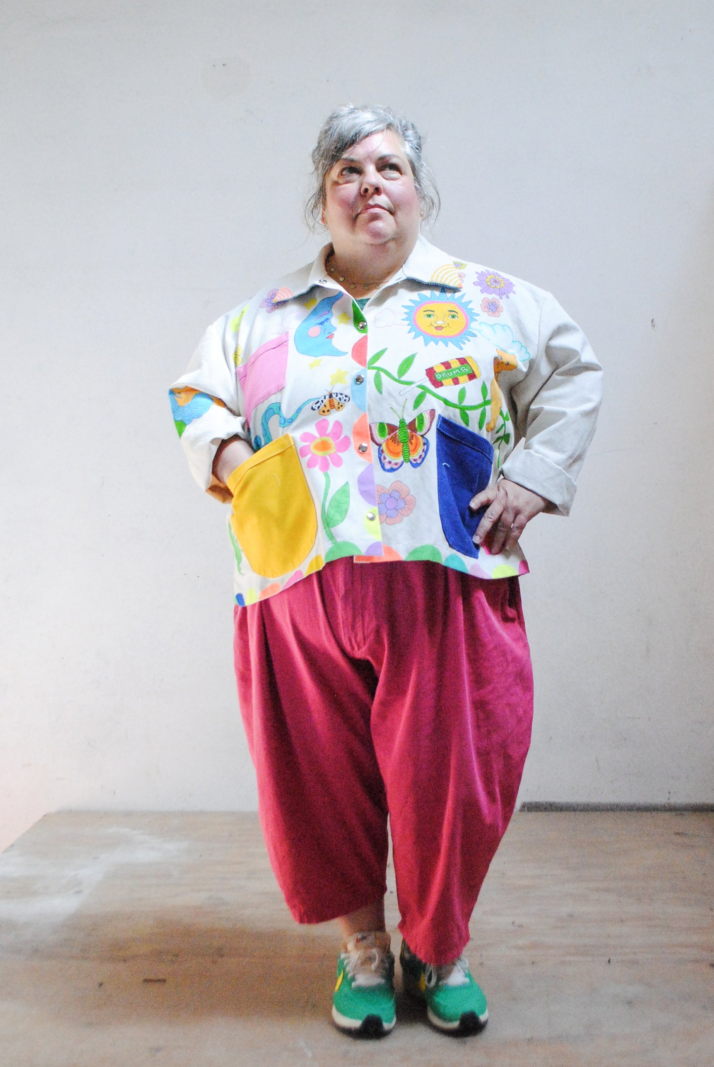 Chore Coat Collaboration with Artist Molly Schulps 2XL / 3XL