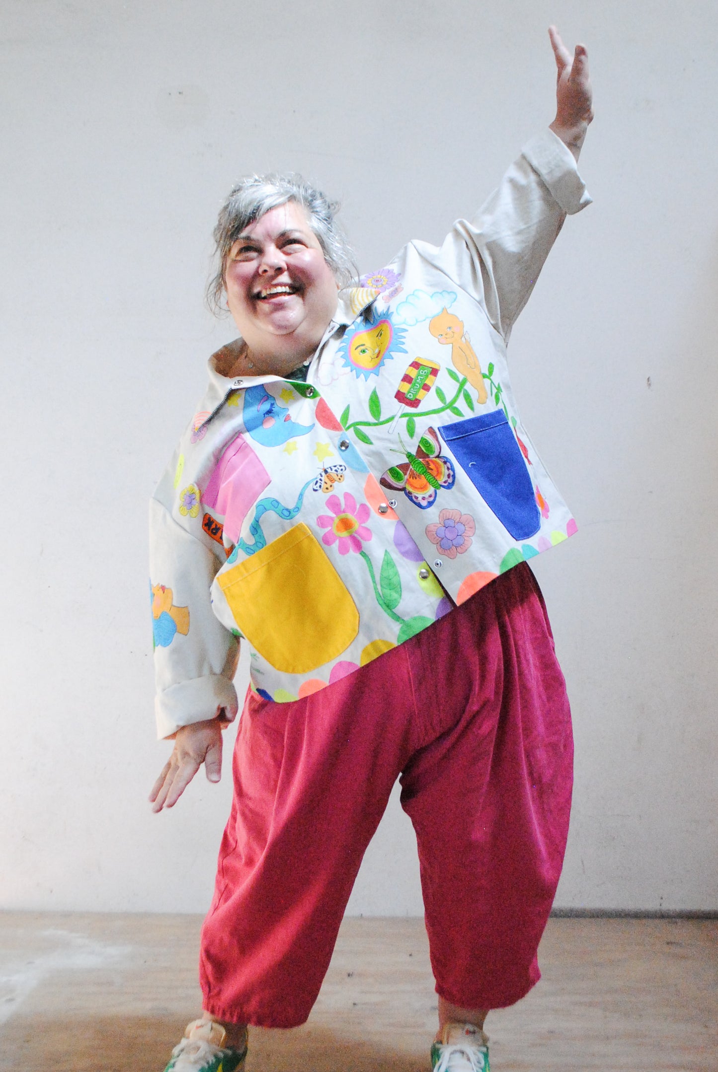 Chore Coat Collaboration with Artist Molly Schulps 2XL / 3XL