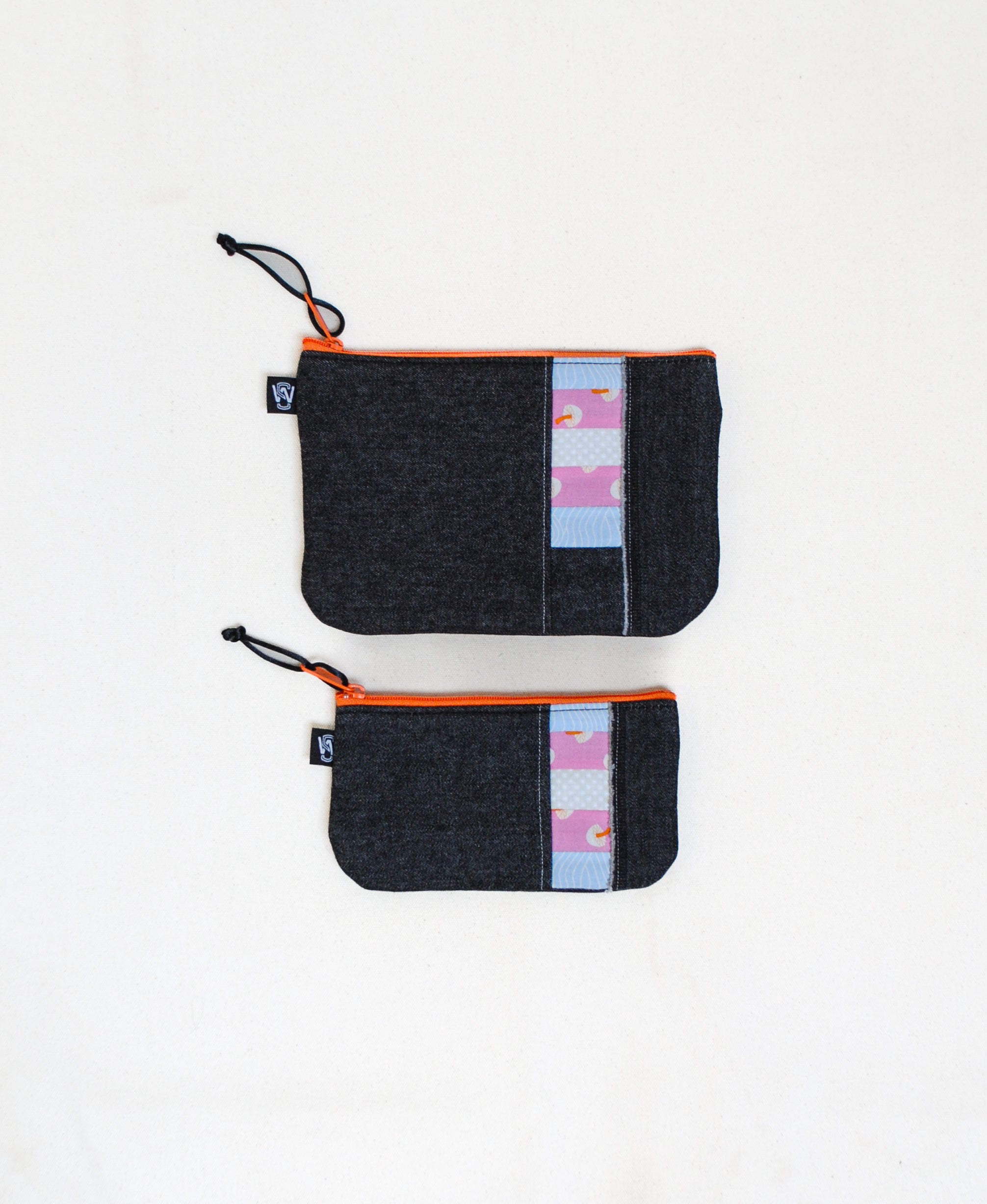 Large Scrap Zipper Pouch – Shift + Wheeler