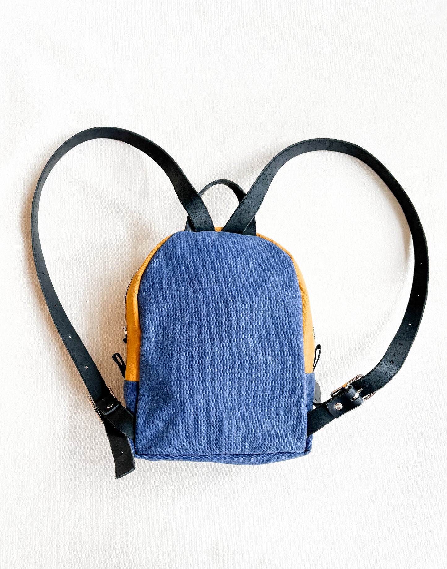 Waxed Canvas Zip Top Backpack – Shift + Wheeler
