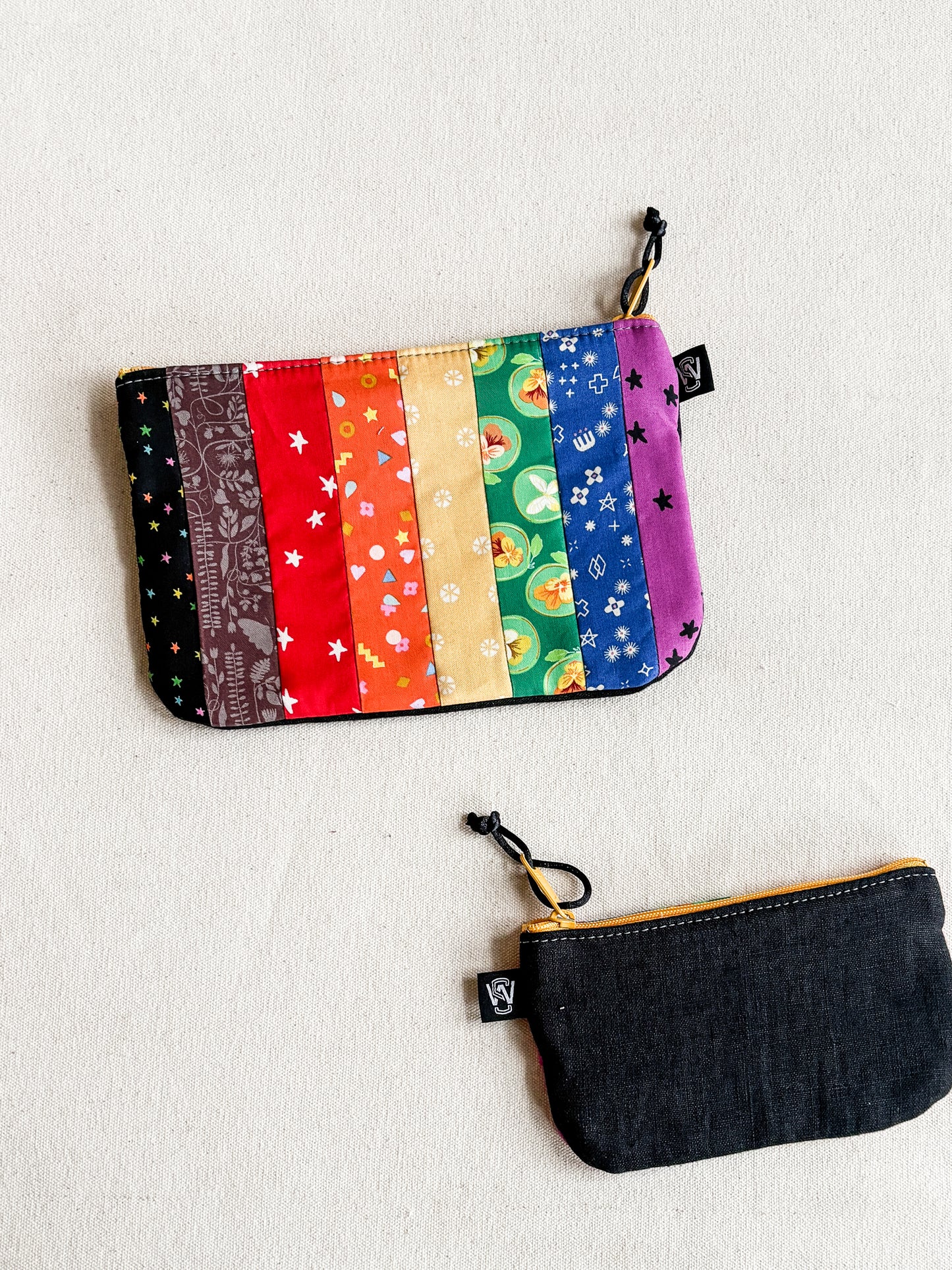 Pride Scrap Zipper Pouch
