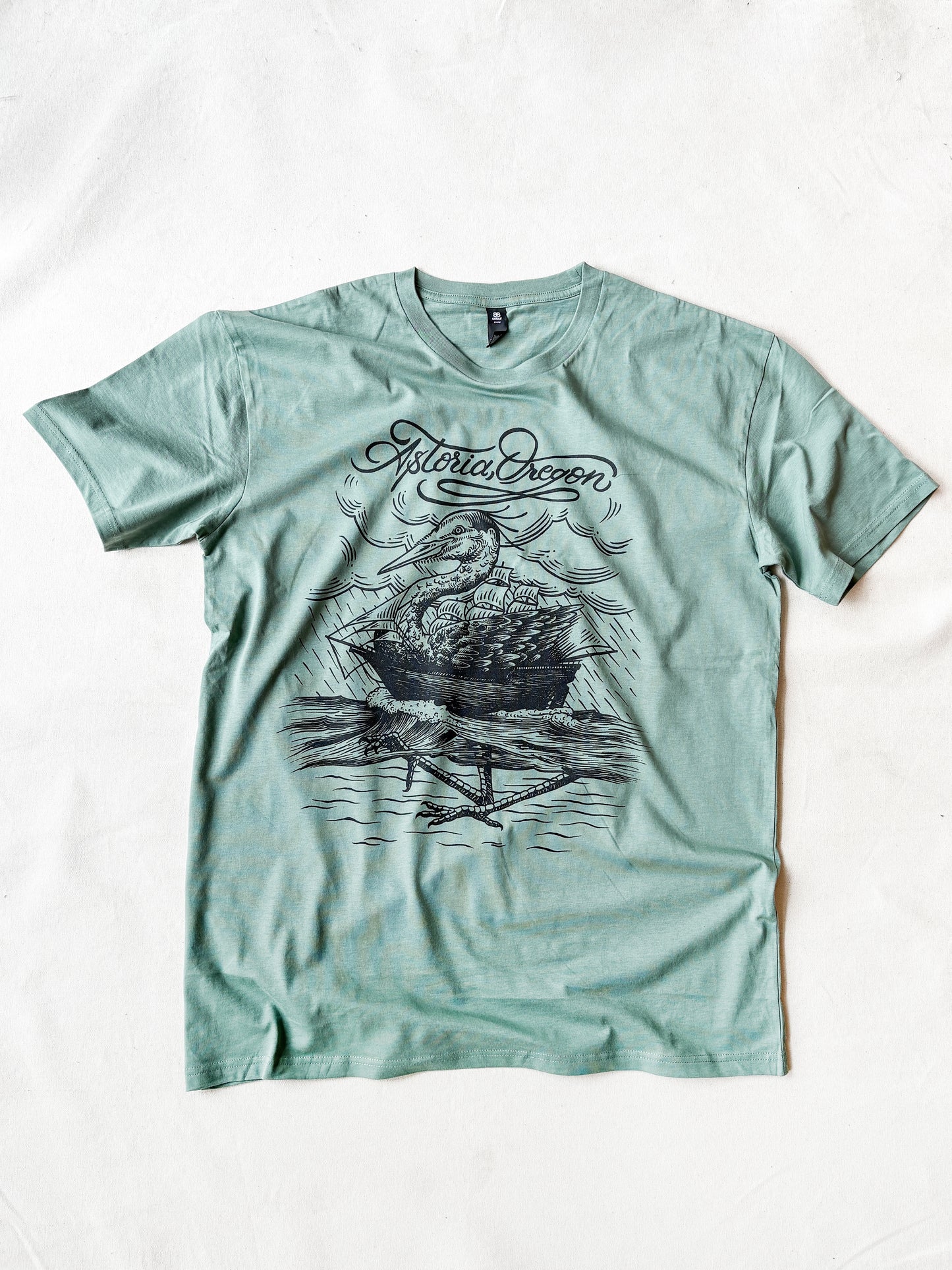 Astoria Heron Tee - Sage