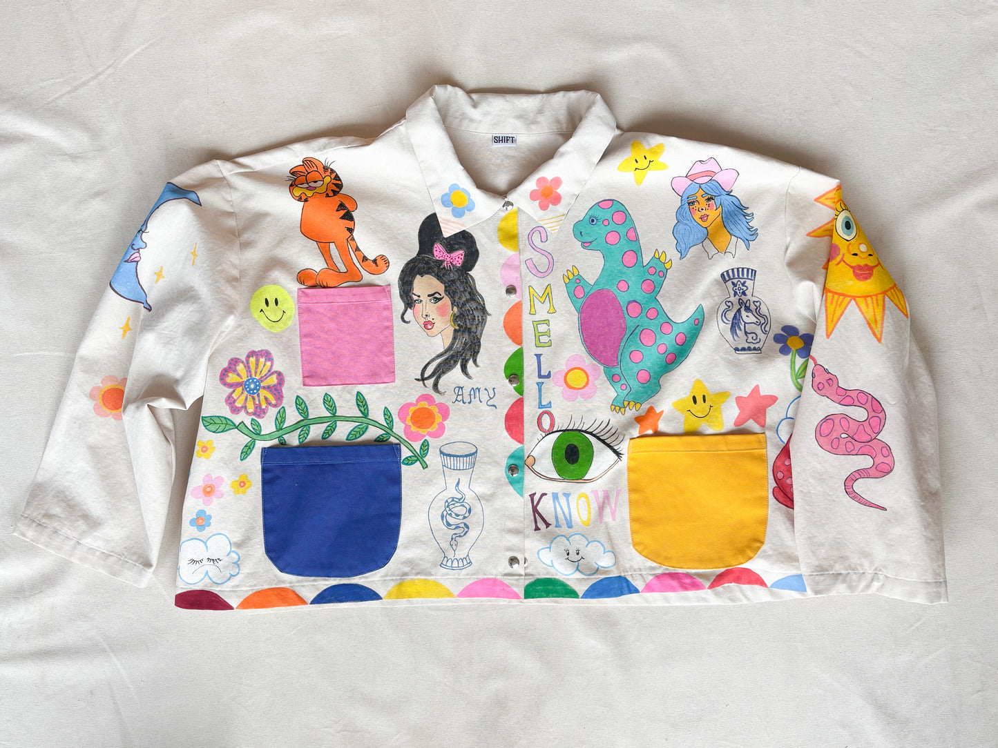 Chore Coat Collaboration with Artist Molly Schulps 2XL / 3XL