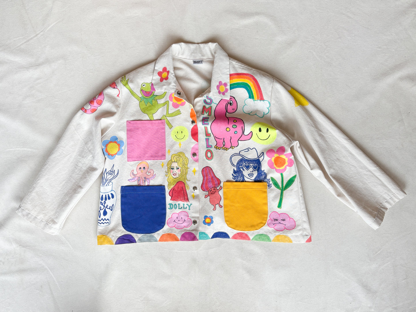 Chore Coat Collaboration with Artist Molly Schulps L / XL