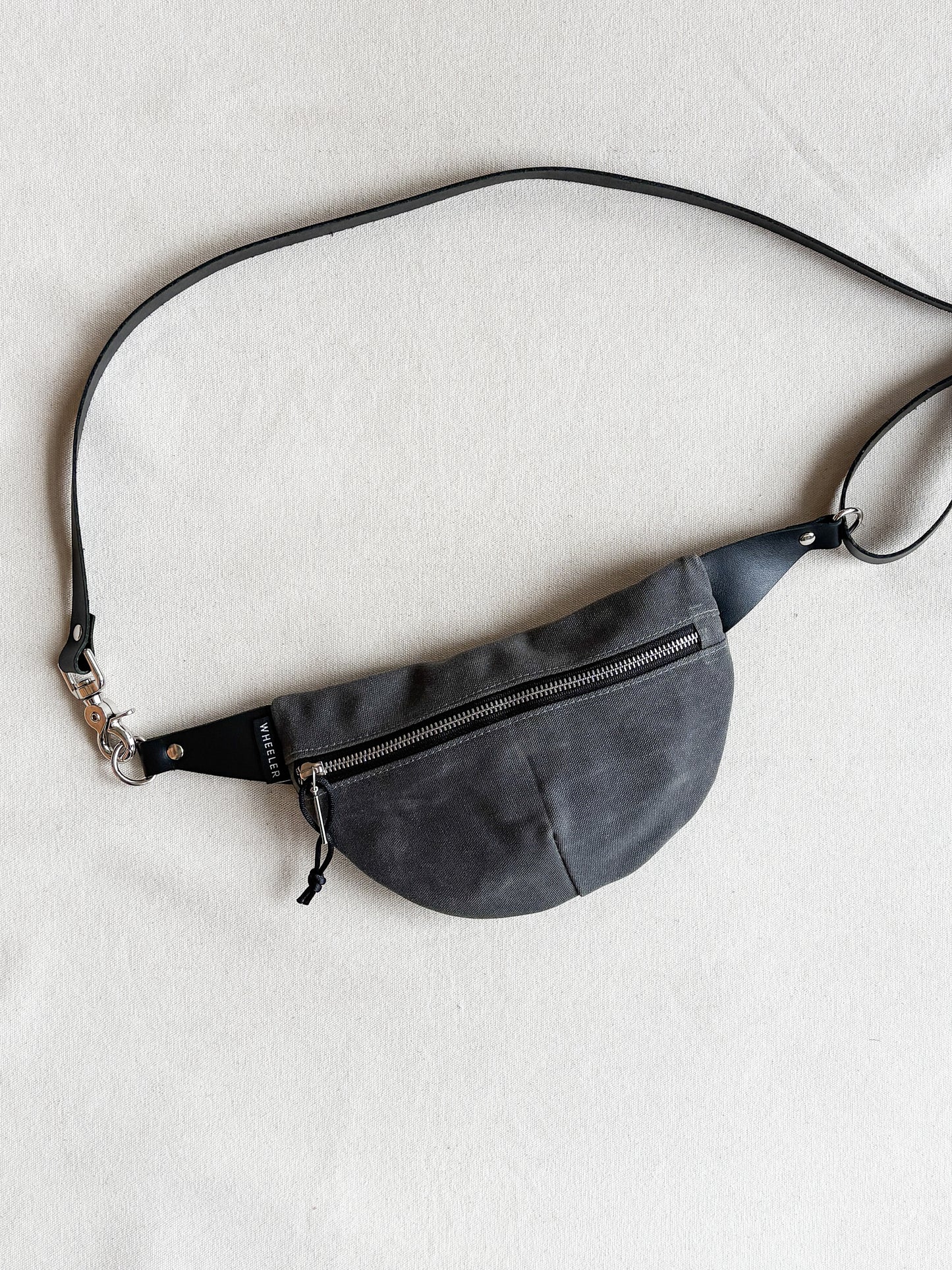 Waxed Canvas Fanny Pack
