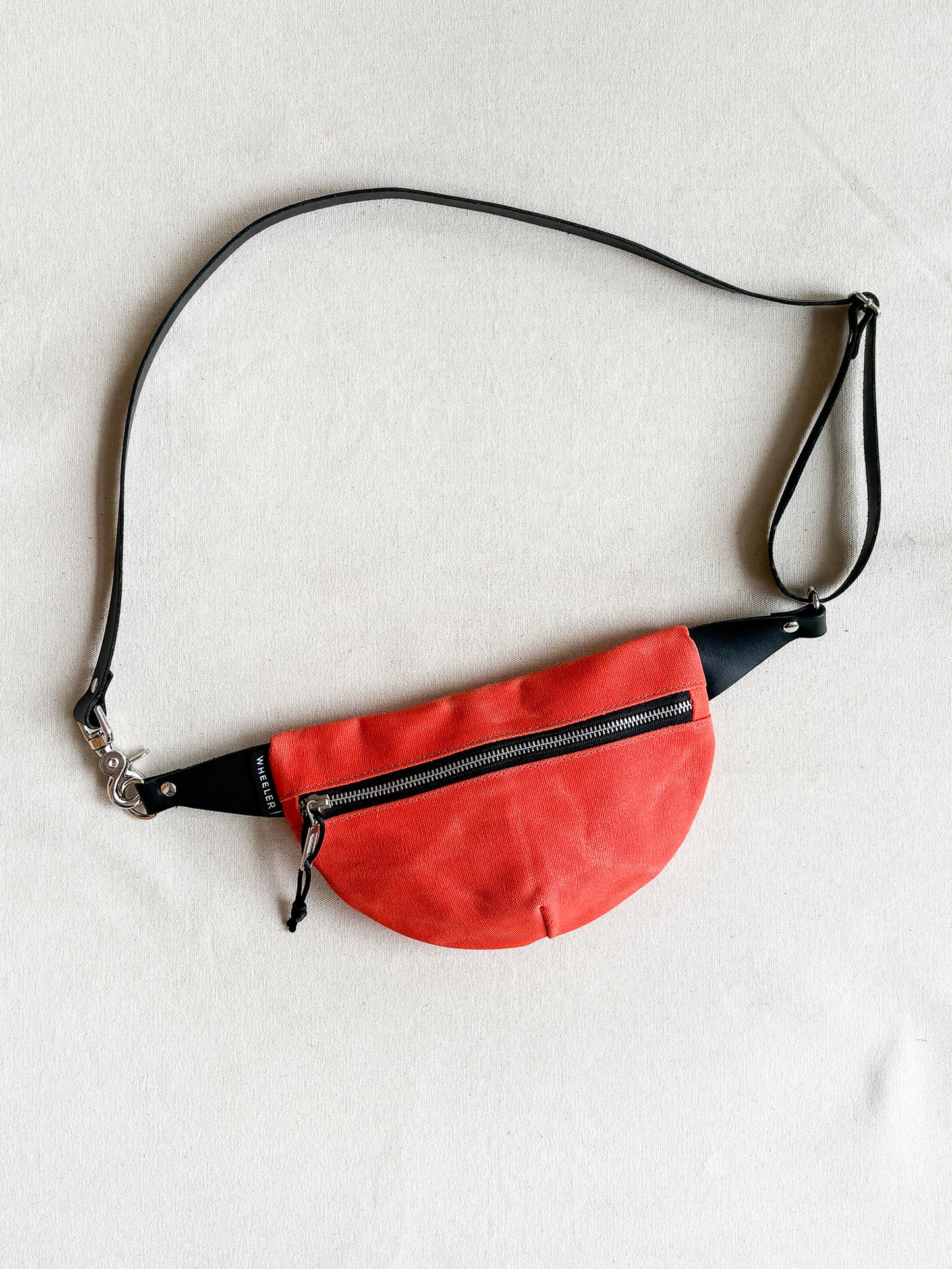 Waxed Canvas Fanny Pack