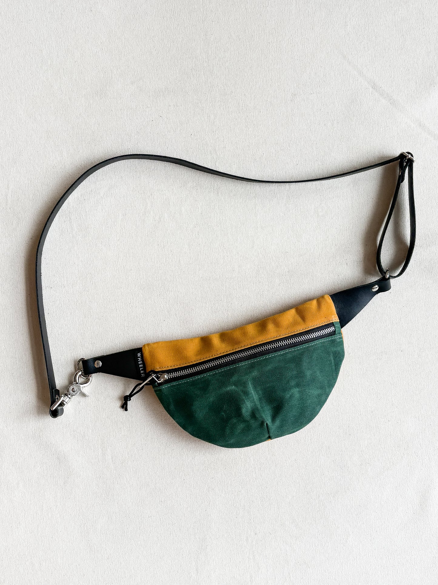 Waxed Canvas Fanny Pack