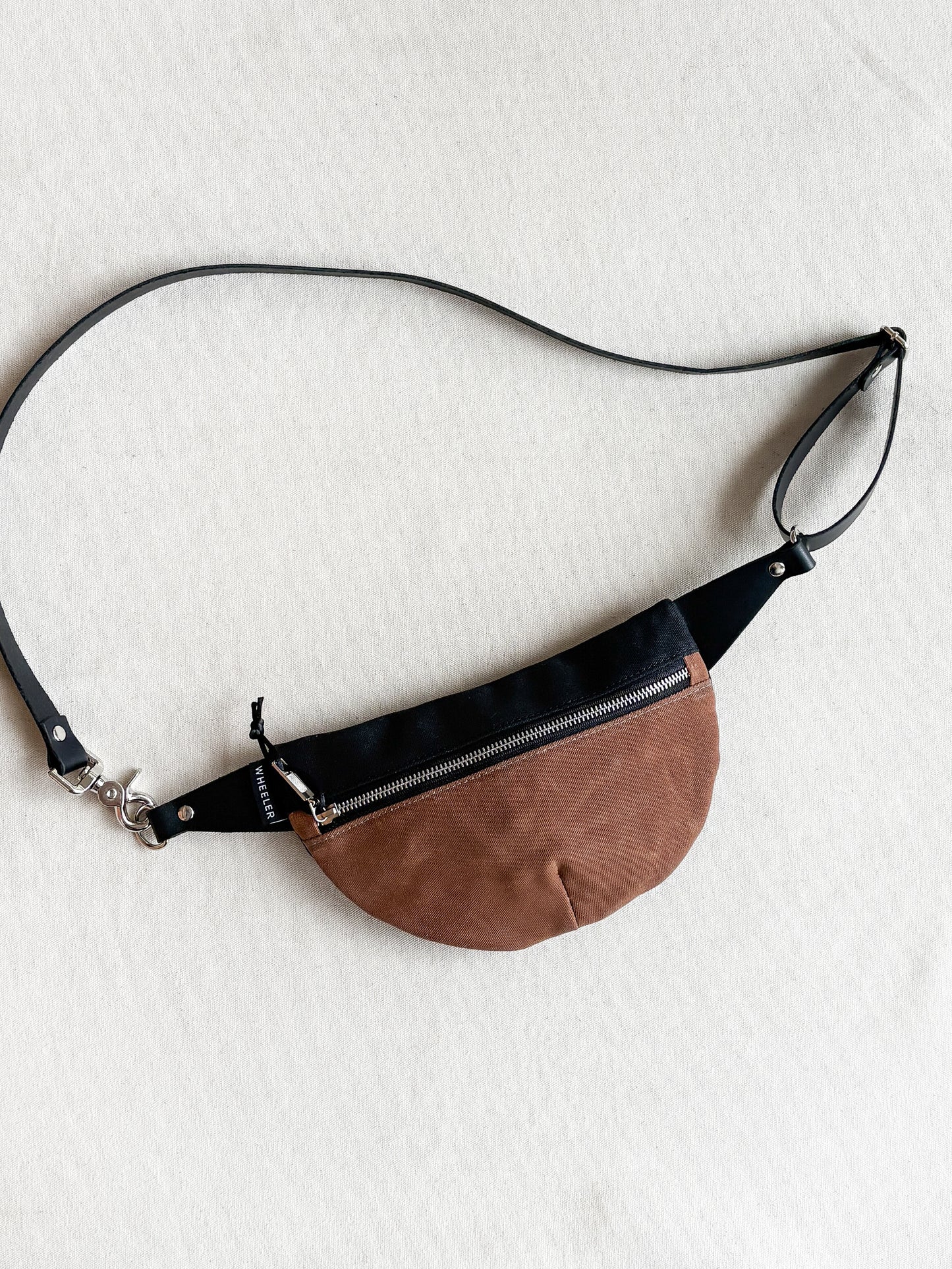 Waxed Canvas Fanny Pack