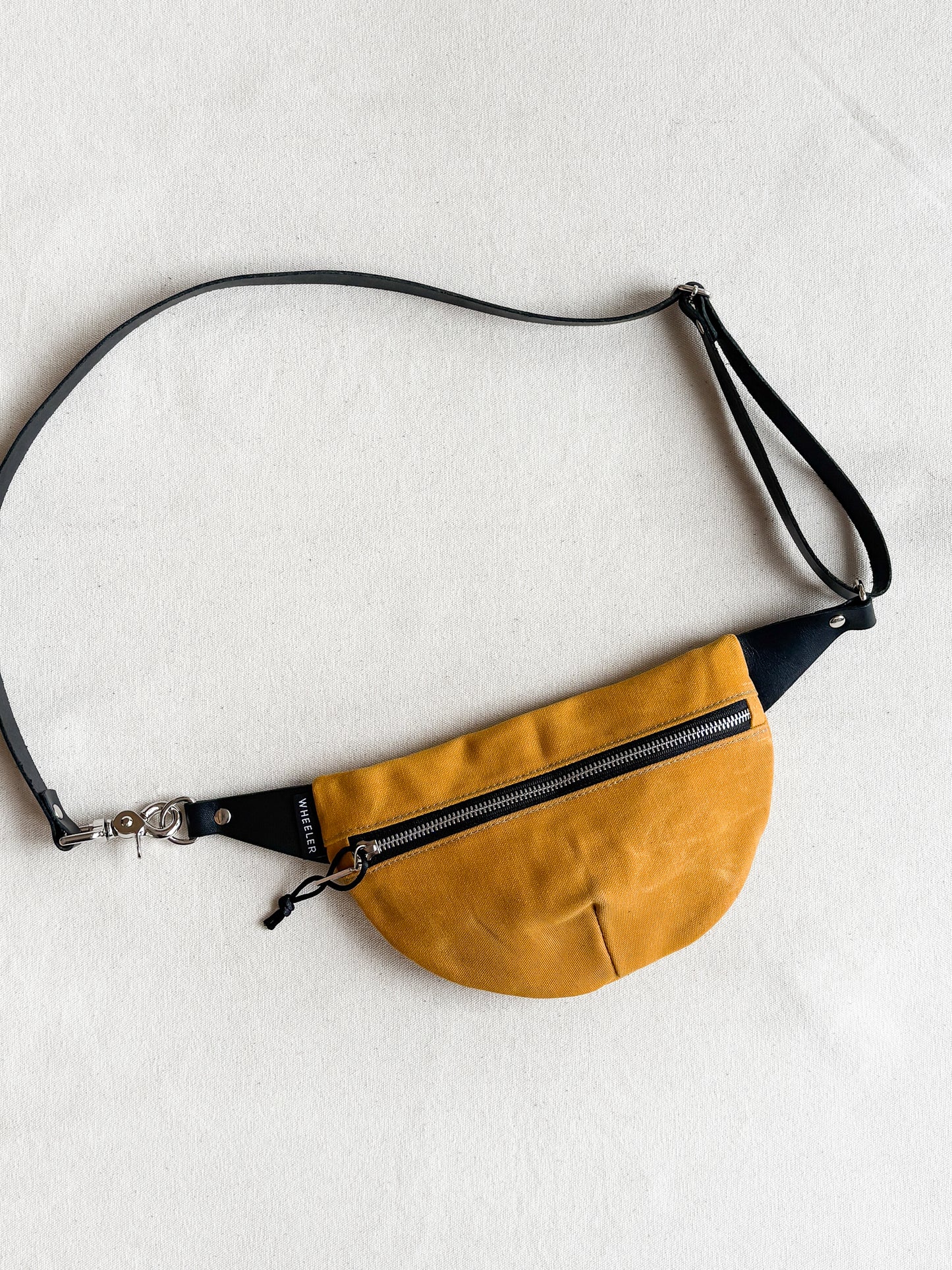 Waxed Canvas Fanny Pack