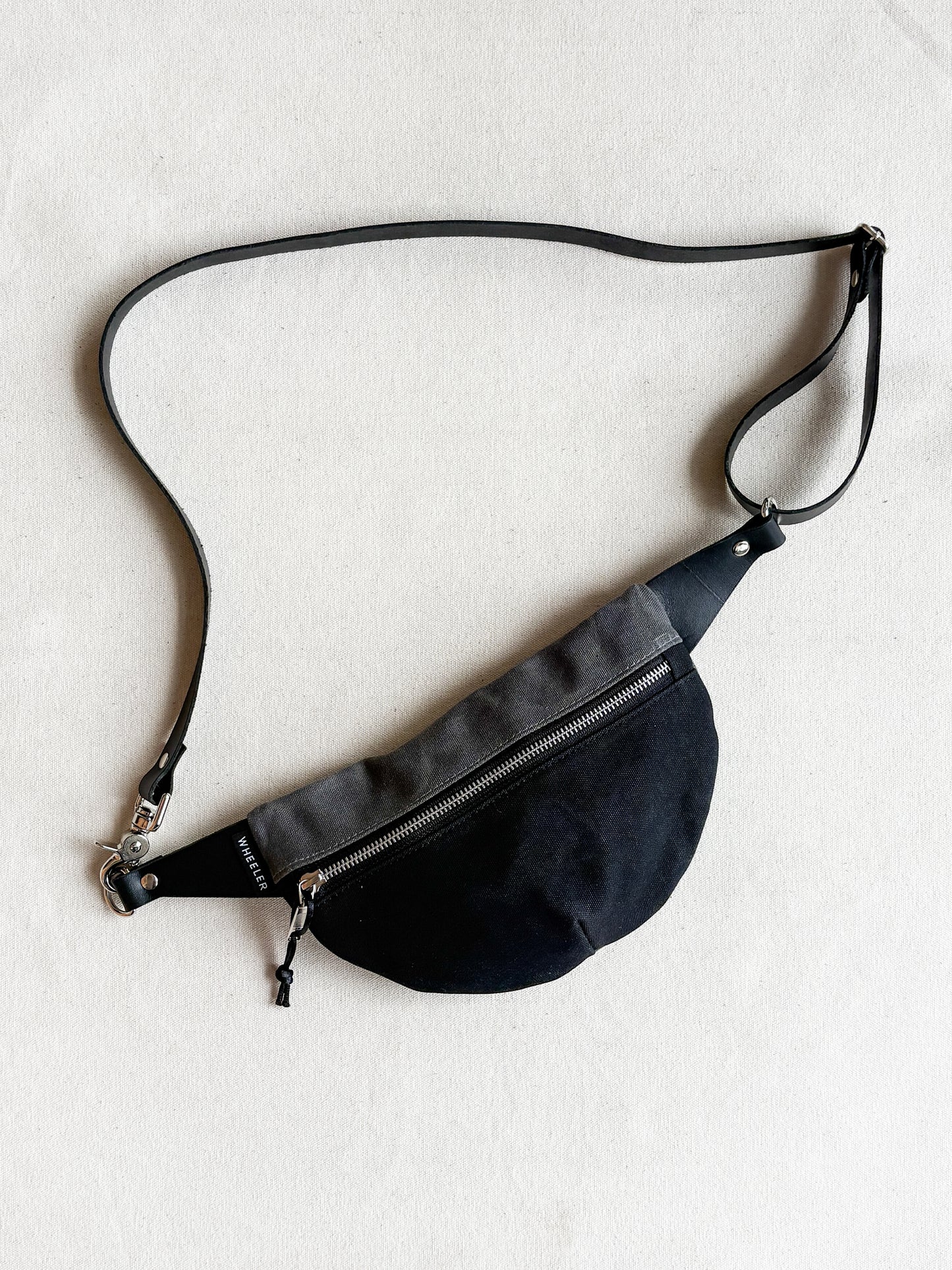 Waxed Canvas Fanny Pack