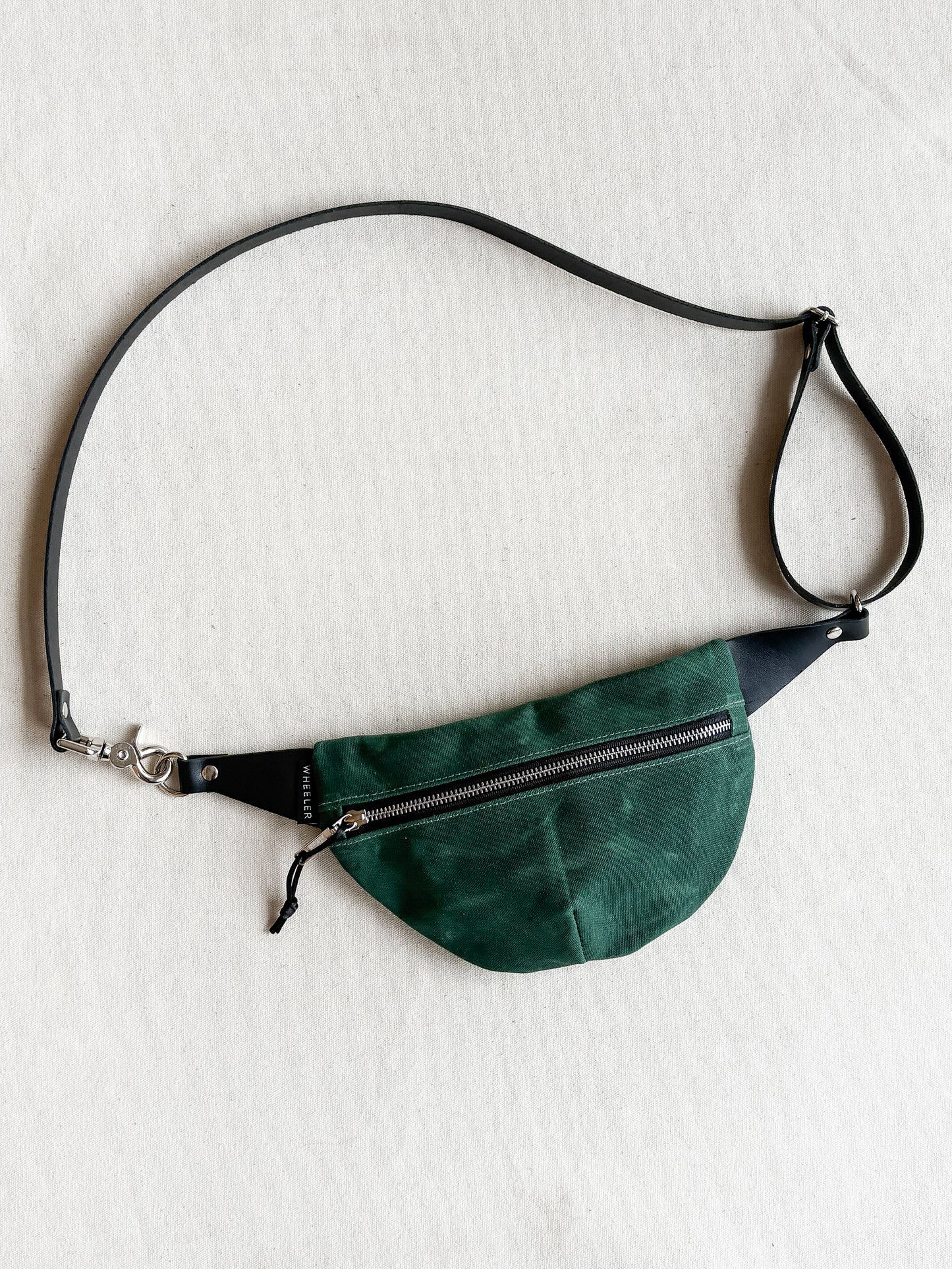 Waxed Canvas Fanny Pack