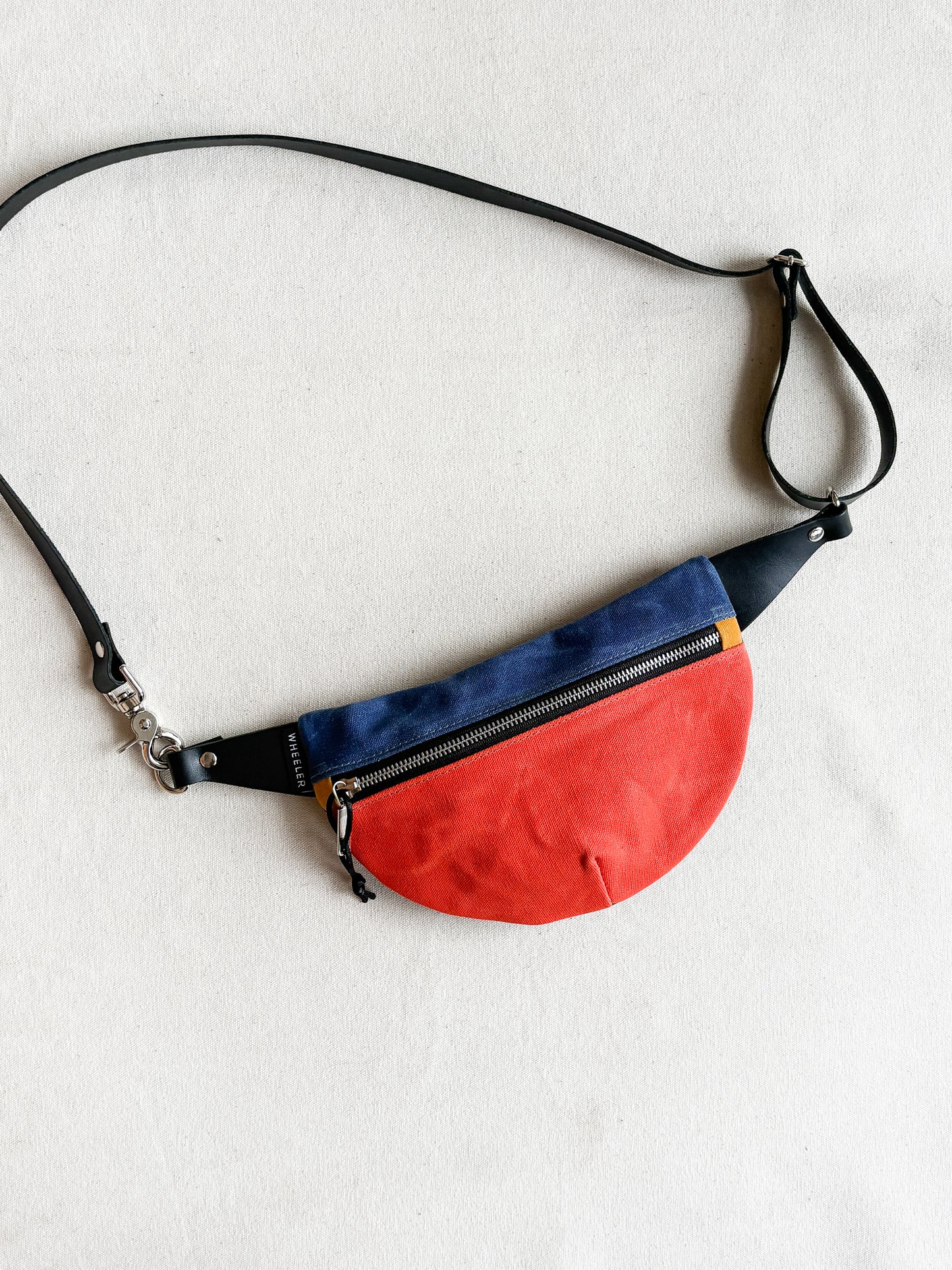 Waxed Canvas Fanny Pack