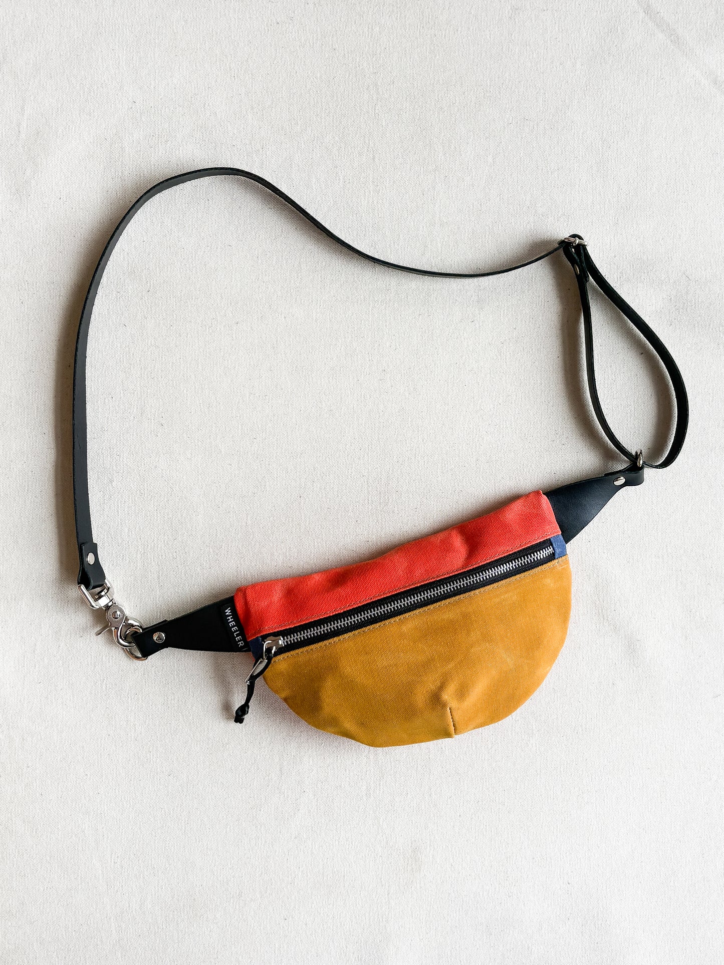 Waxed Canvas Fanny Pack