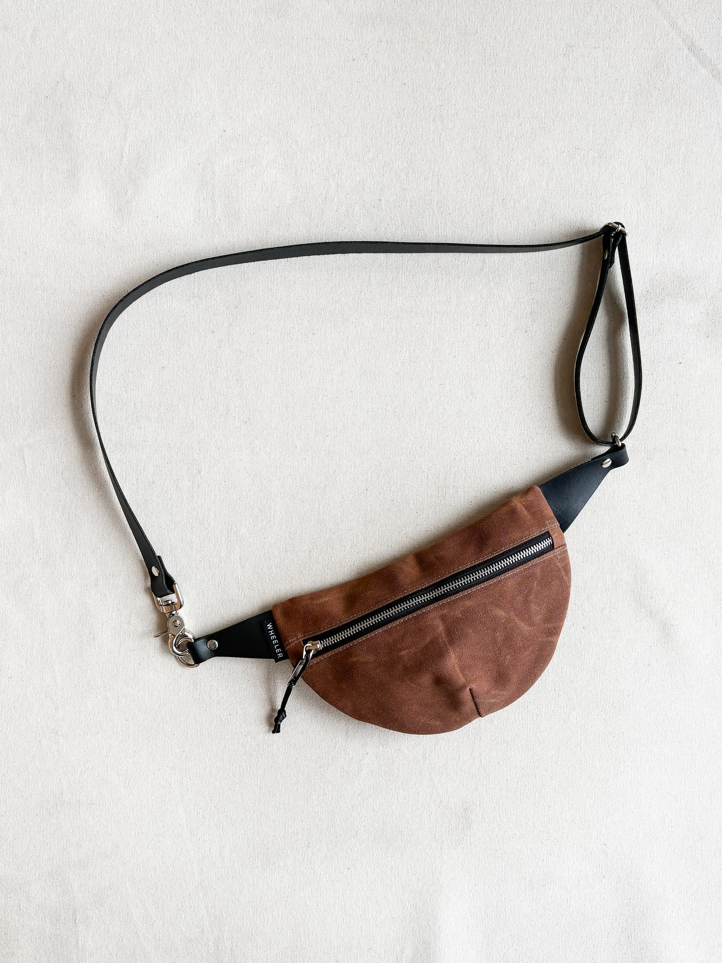 Waxed Canvas Fanny Pack