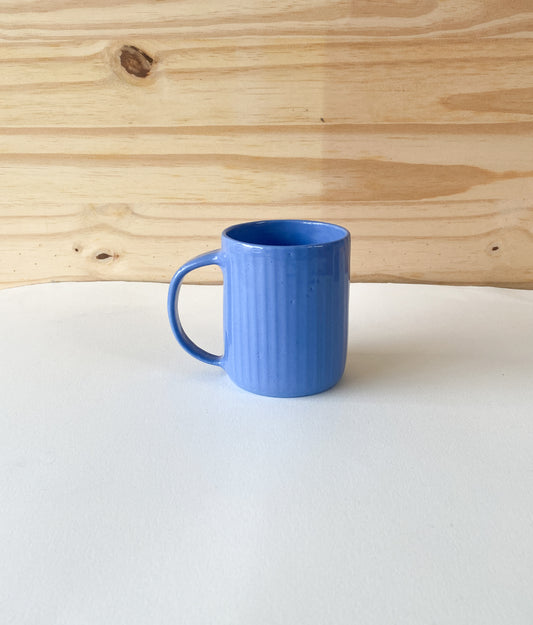 Striped Blue Mug