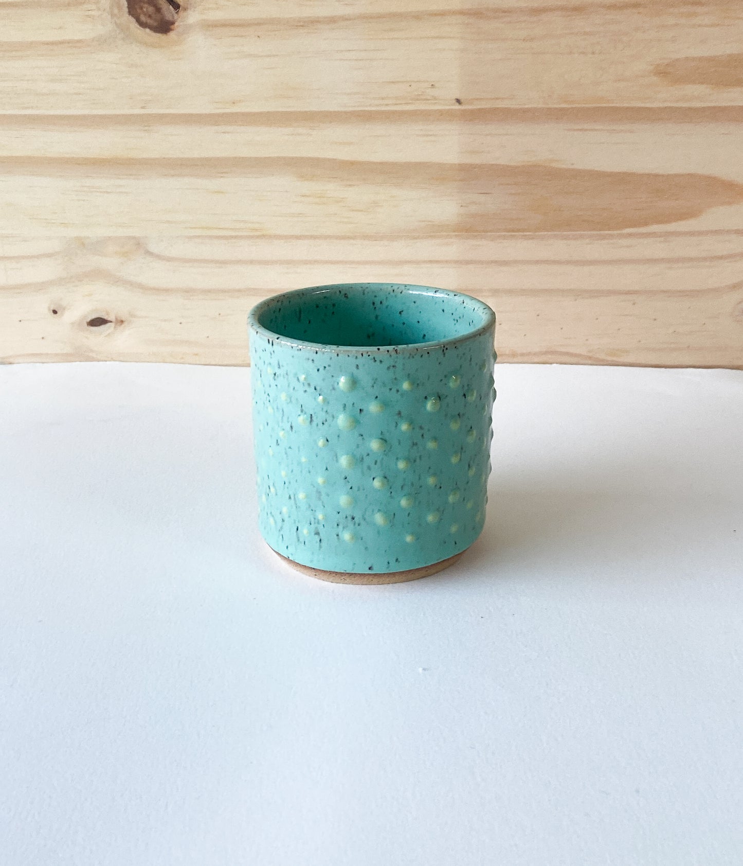 Hobnail Speckled Cup