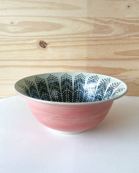 Large Patterned Bowl