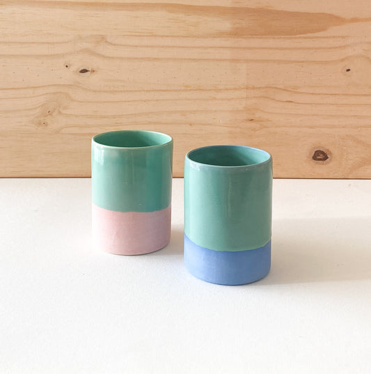 Color Block Cup