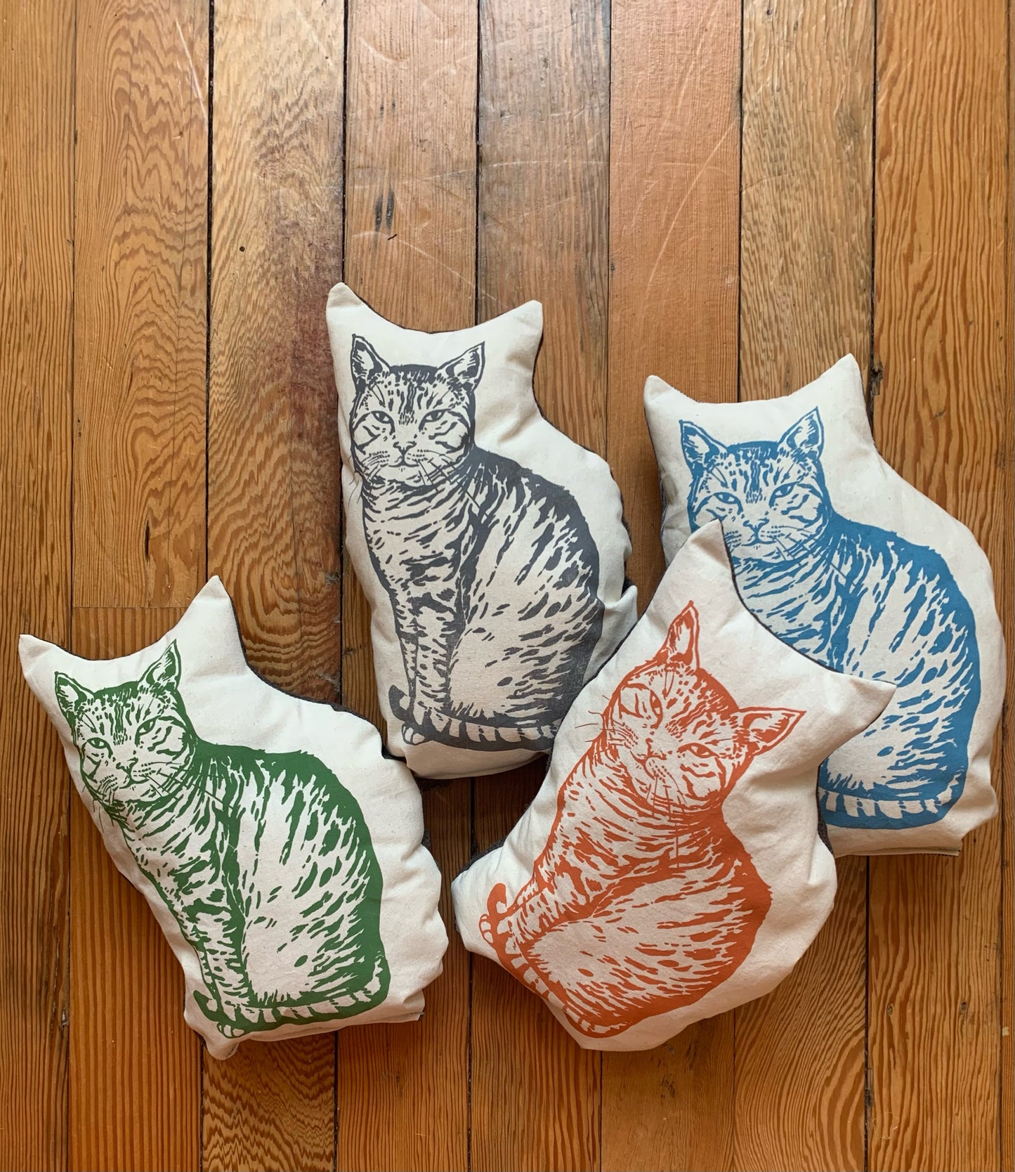 Cat Pillow by Sarah Landwehr
