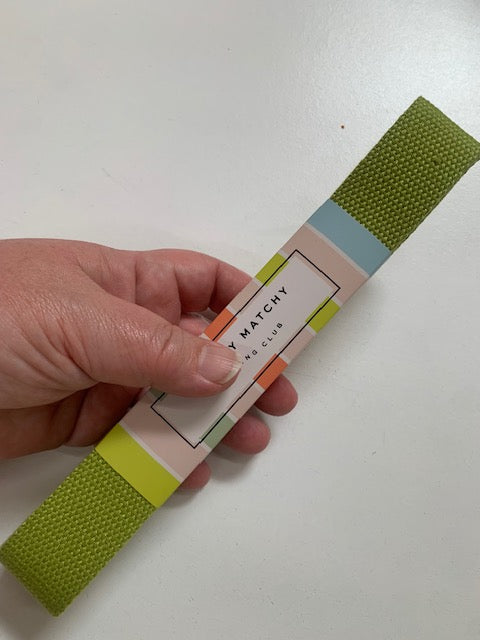 Lime Green Webbing