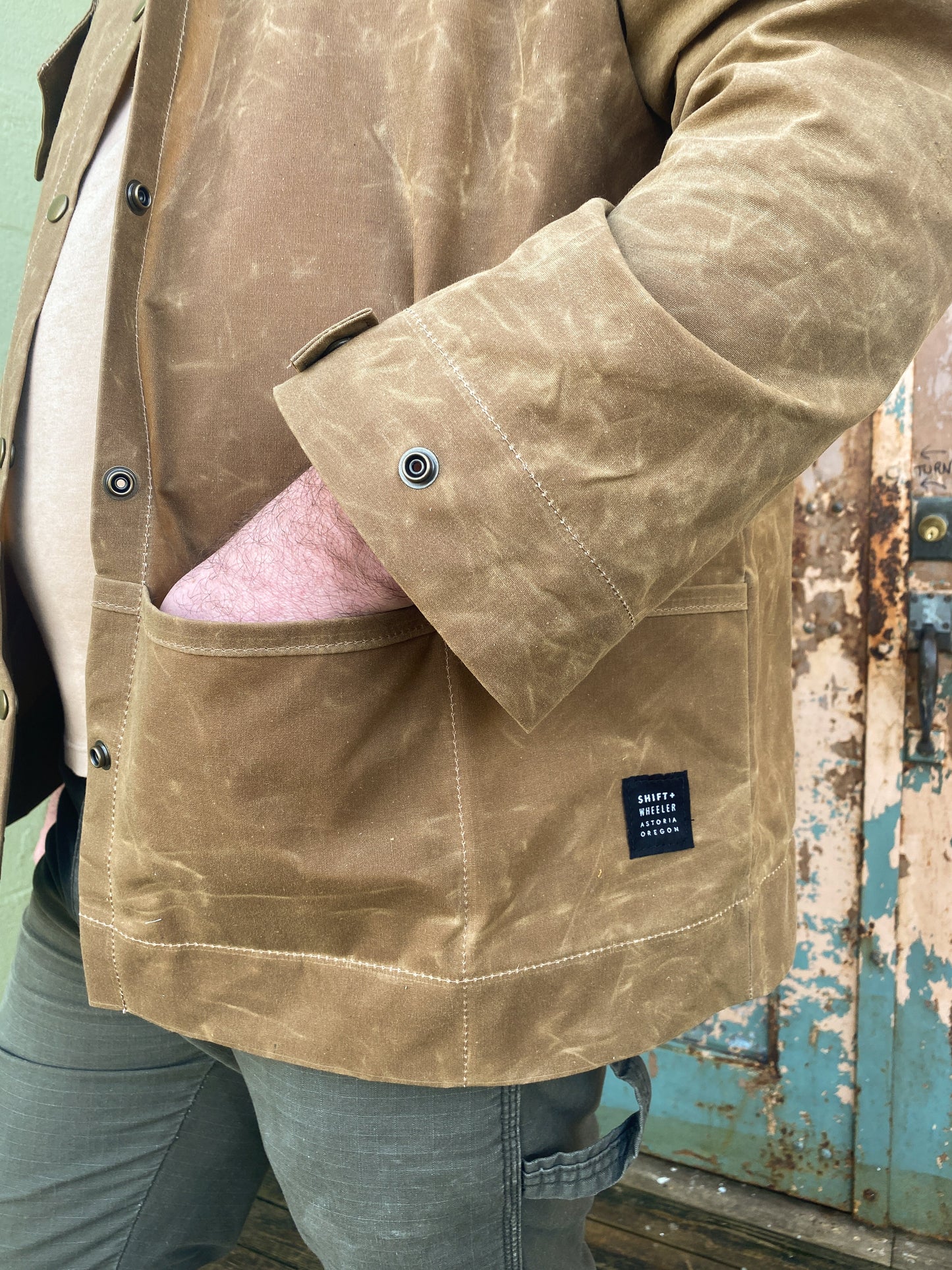 Made To Order Waxed Canvas Work Jacket