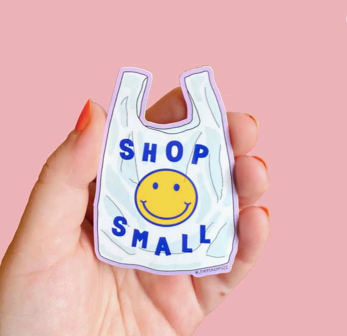 Shop Small Sticker