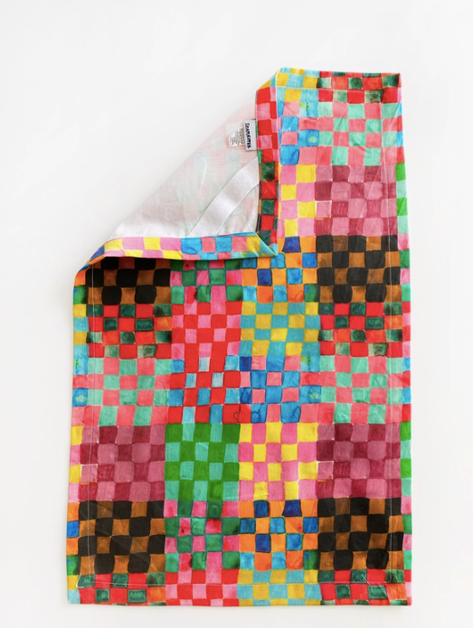 Checkerland Tea Towel