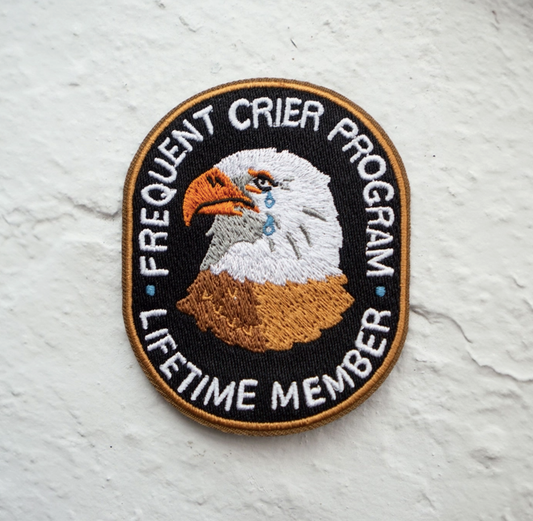 Frequent Crier Eagle Sticky Patch