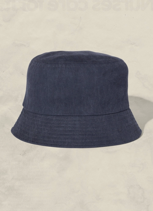 Bucket Hat in Washed Cotton